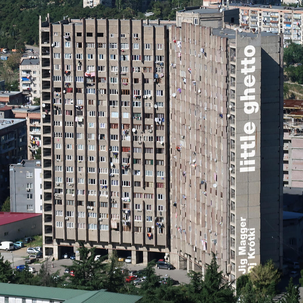 OKŁADKA JIG MAGGER + DJ KRÓTKI - LITTLE GHETTO